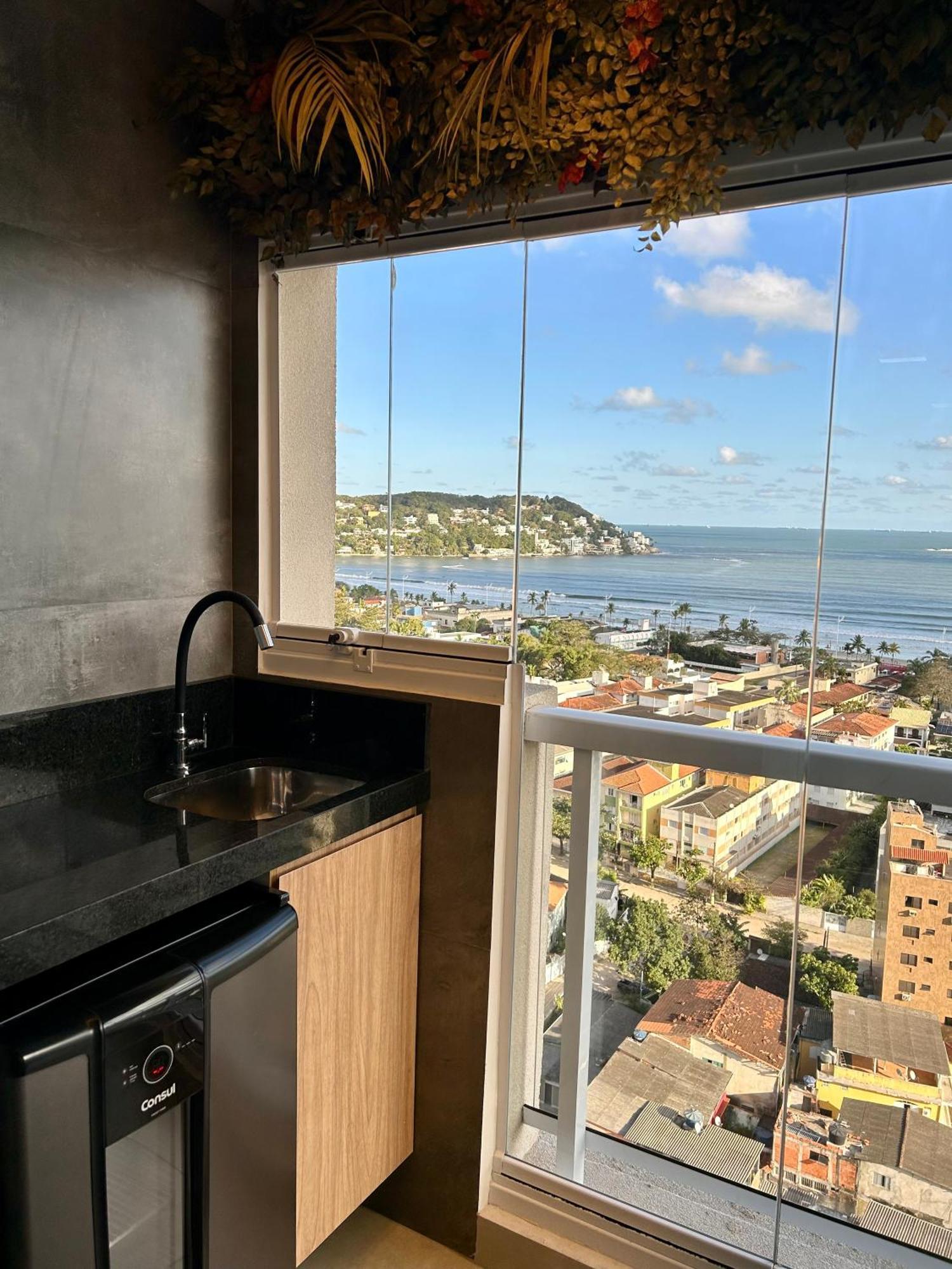 Apt Enseada Vista Mar Guarujá Eksteriør bilde