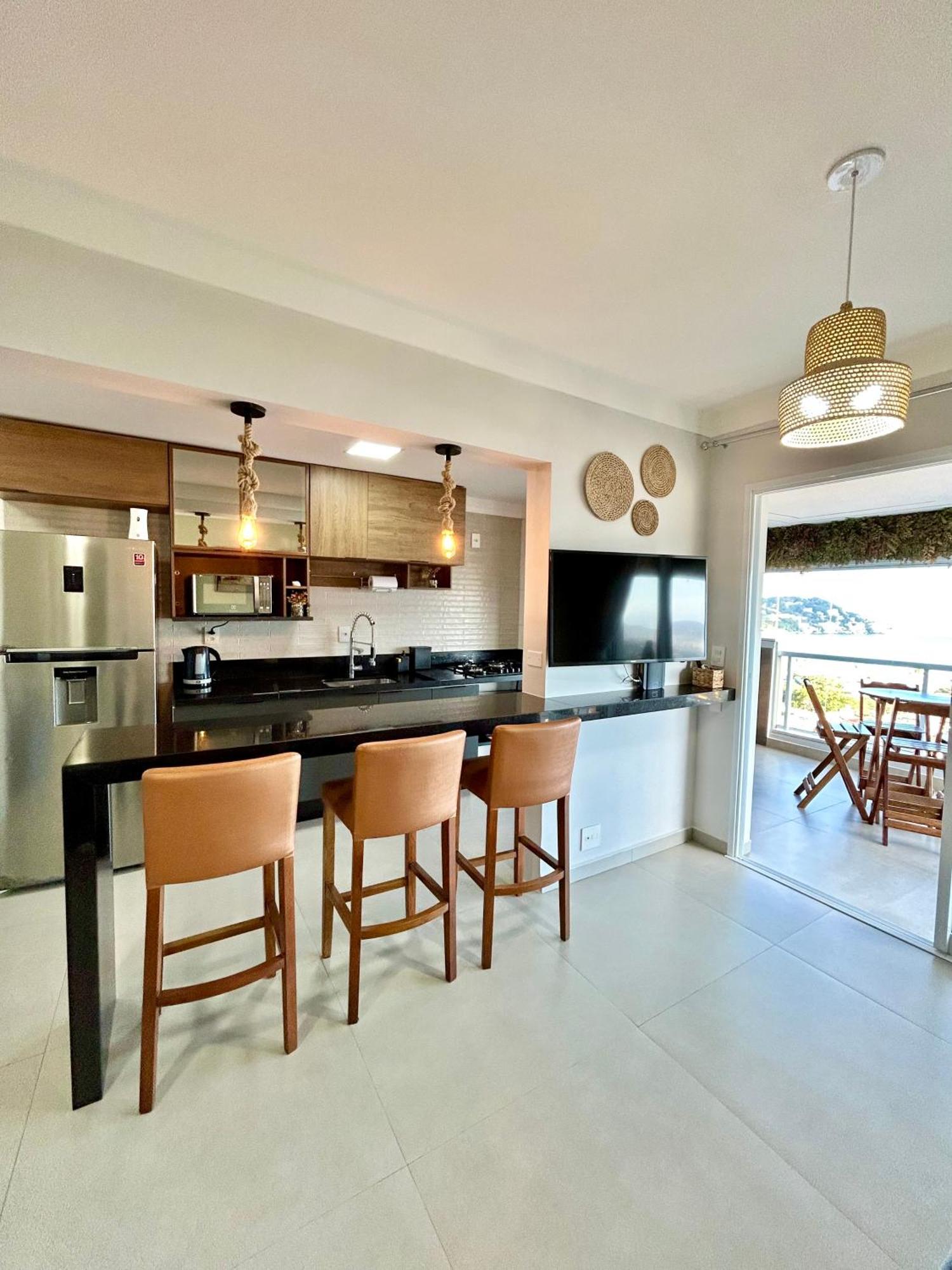 Apt Enseada Vista Mar Guarujá Eksteriør bilde
